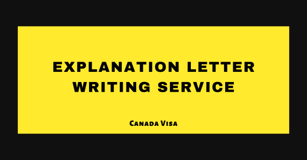 Explanation Letter