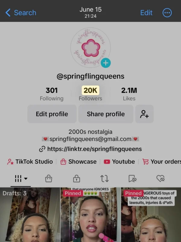 TikTok Account – Niche Comedy - 120K Followers